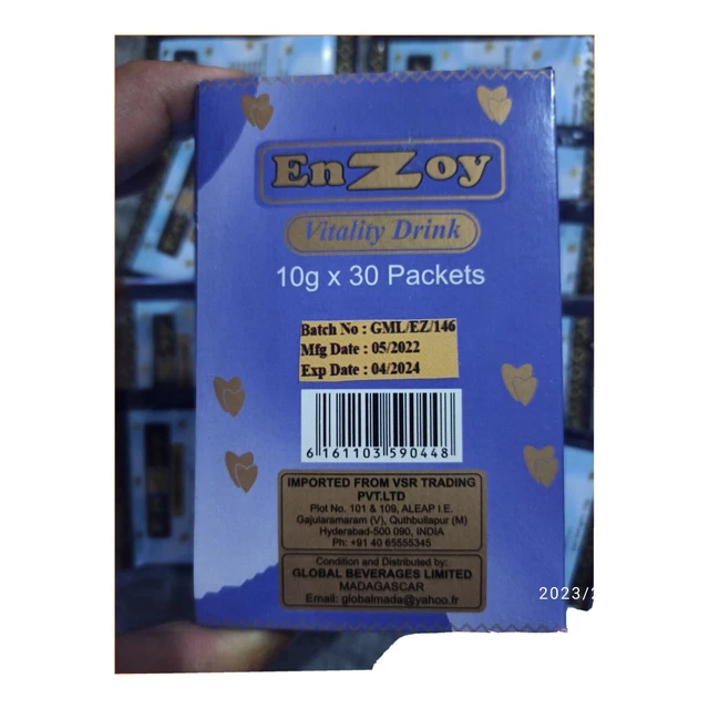 EnZoy Vitality, 30 sachets de 10 gr- Péremption 04/2024) envoi par mondial relay 2