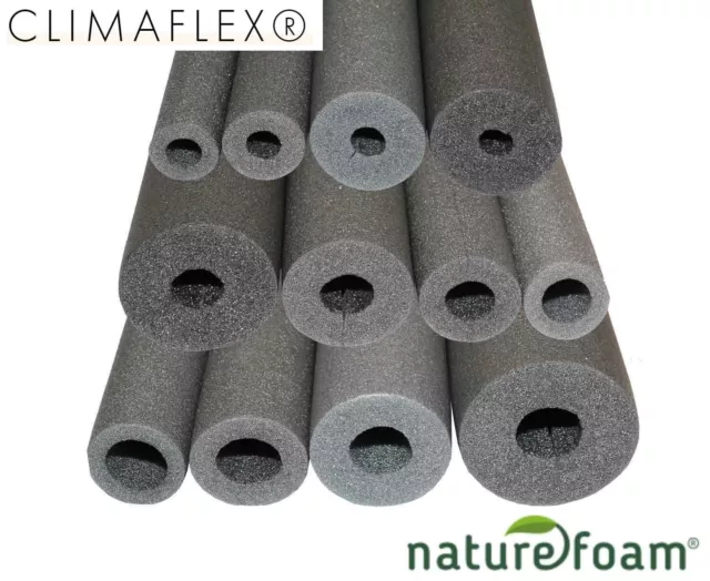 Climaflex Foam Pipe Insulation Lagging Wrap Roll for copper plastic steel piping