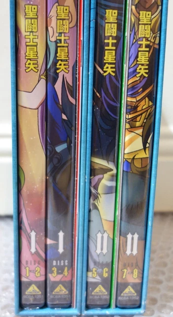 ORIGINAL JAPANESE TOEI Saint Seiya DVD-Box Complete Series 5 Box ...