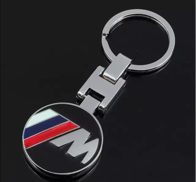 Bmw Keyring Chrome Key Chain Fob Gift Metal Key Ring M Models 1 3 5 7 Series