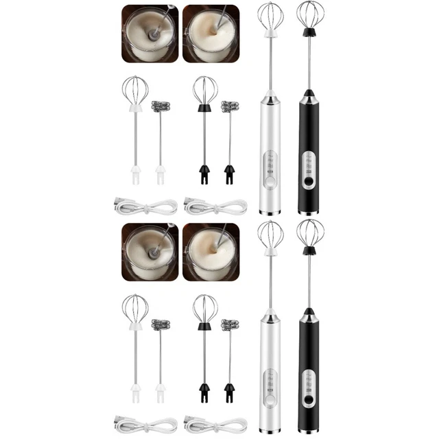 2x frullatore frullatore per uova frullatore per uova frullatore automatico per uova whisky fruscio per caffè