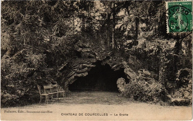 CPA Chateau de Courcelles La Grotte FRANCE (1333097)