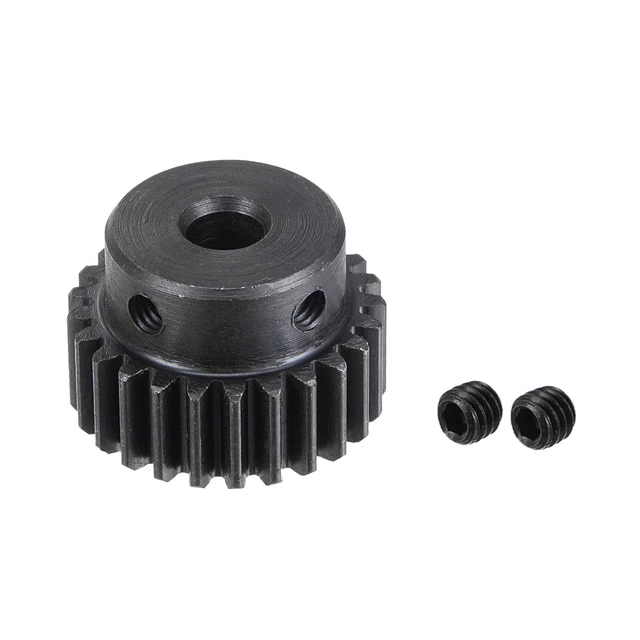 6,35mm Blende 25T Modul 1 15# Stahl Spur Diff Differential Ritzel Motor Getriebe