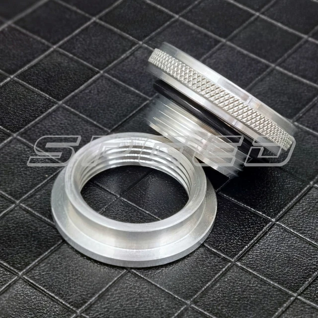 COOLANT RESERVOIR BILLET Aluminium Weld On Filler Neck Cap Oil Tank OD 38mm 11.99 PicClick