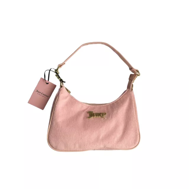 Juicy Couture Pink Terry Cloth Bag