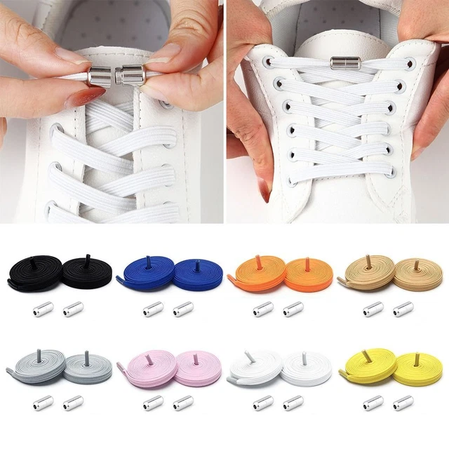Cravatta chiusura rapida sneakers piatte lacci pigri lacci scarpe
