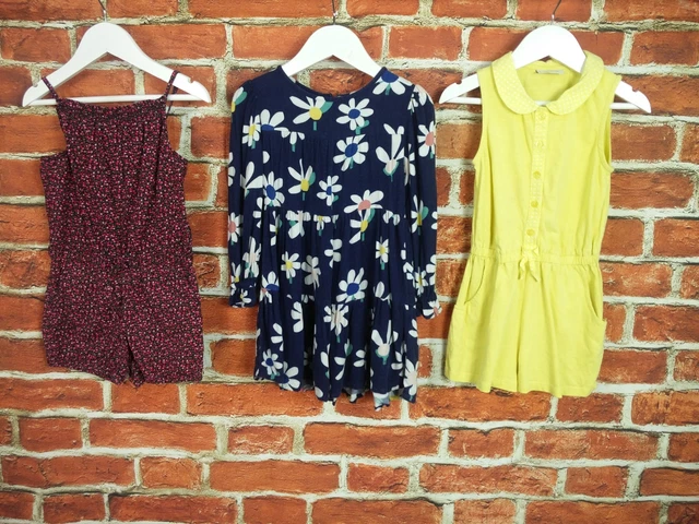 Girls Bundle Age 3-4 Years Gap Next Playsuit T-Shirt Dress Summer Sun Kids 104Cm