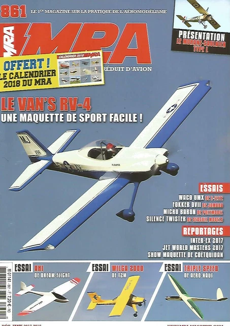 MRA N°615 TWIN MS 1912 Type H ECOLOVOL Epsilon - Matériel D'occasion Fonctionnel