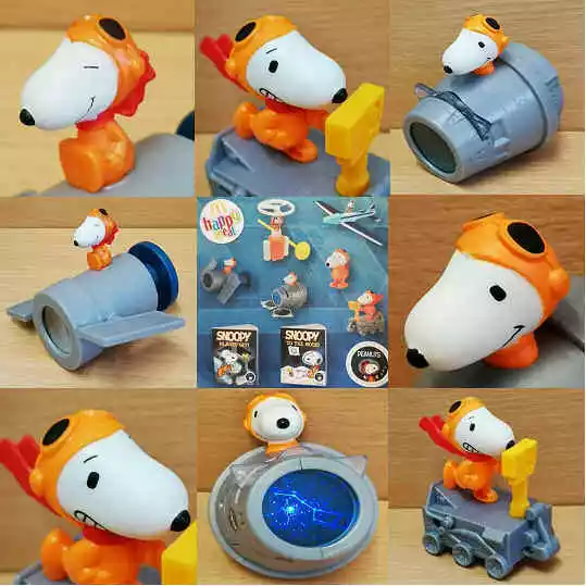 McDonalds Happy Meal Toy 2019 Peanuts Space Snoopy Single Toys Books - Various