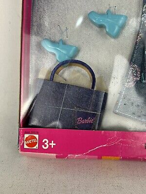 Barbie Jeans Shirt & Accessories Bag 2001 Mattel 55516 Vintage New 5