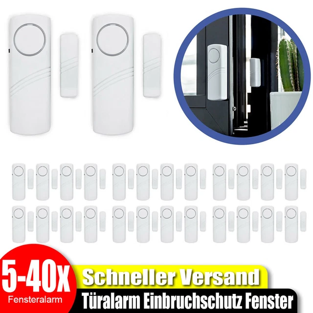 Alarma de puerta alarma de ventana sistema de alarma sirena alarma juego protección antirrobo ventana puerta DE