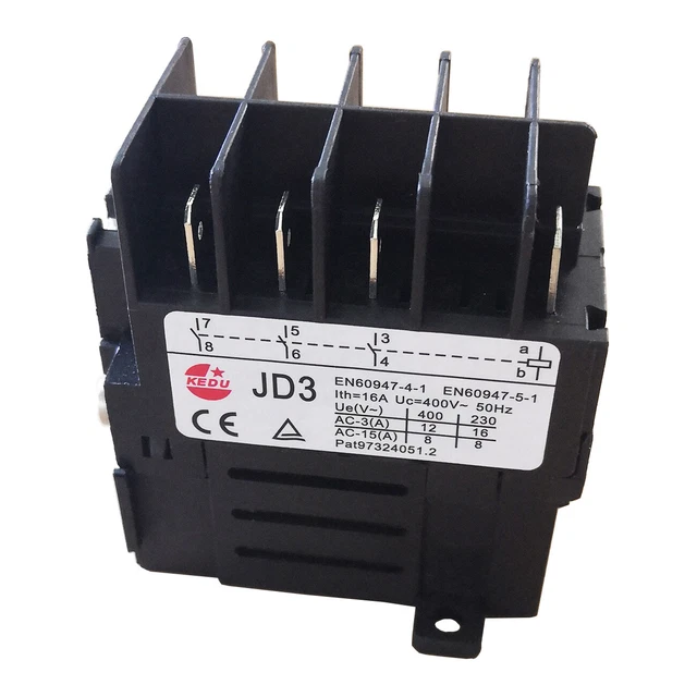 Jd3, Jd4 Elektromágneses Relé, Elektromechanikus Relé Áramellátással És