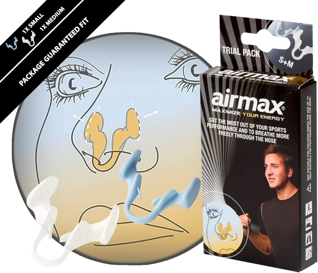 AIRMAX SPORT | Dilatatore Nasale per Una Migliore Respirazione Attraverso Il Nas