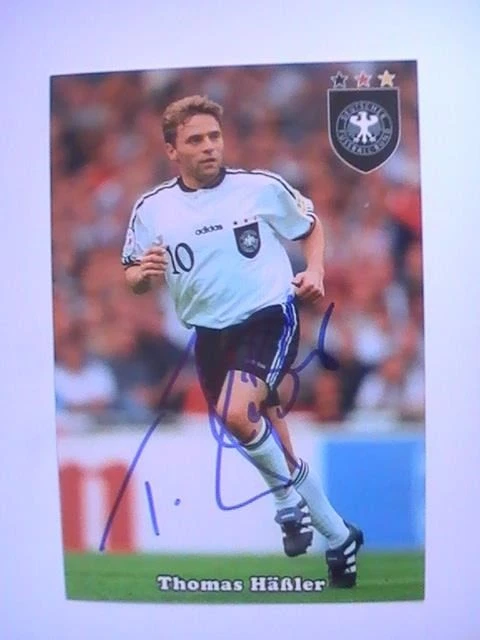THOMAS HÄßLER - Autogramm orig. - Fußballer, Weltmeister '90