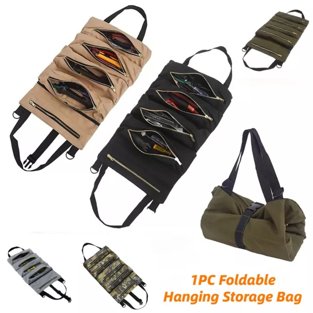 1PC Hanging Bag Car Seat Back Foldable Storage Organizer Multi-Pocket Case