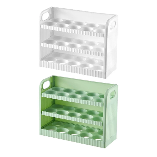 Support à œufs 3 Niveaux Pour Frigo - Rangez 30 œufs Sans Casse Et Gagnez De La Place !