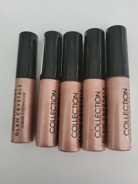 Lote de trabajo Colección Divina Luz Líquida Sombra de Ojos Larga Duradera x5 Regalo