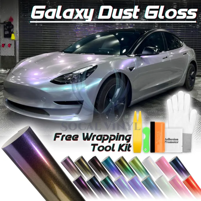 Galaxy Dust Gloss Metallic Car Auto Sticker Decal Vinyl Wrap Sheet Film DIY