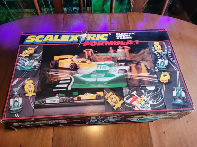 Vintage Retro ￼Scalextric Formula One￼  F1 Boxed (Working)