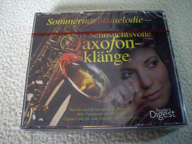 Capt. Cook - Sommernachtsmelodie - Sehnsuchtsvolle Saxofon-Klänge 3CDBox Neu OVP