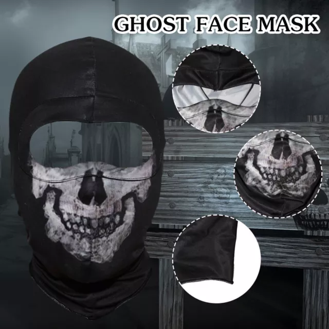 New Call of Duty 19 COD19 Ghost mask Squad Skull Outdoor Prop Wear Balaclava