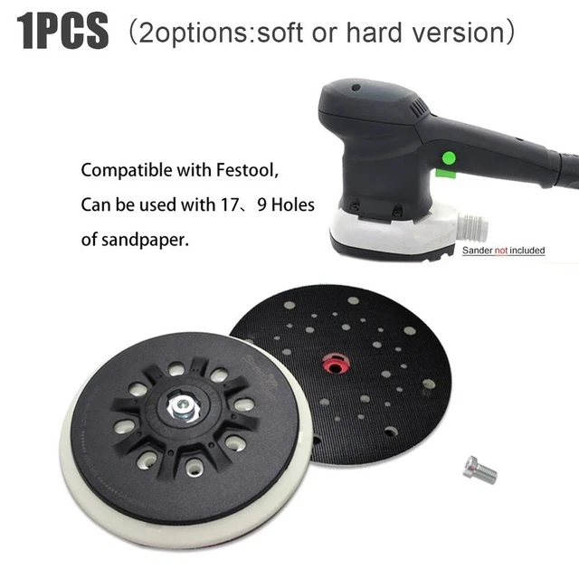 Utile Tout Neuf Patin de Ponçage Poussière for Festool Ponceuse M8 Fils