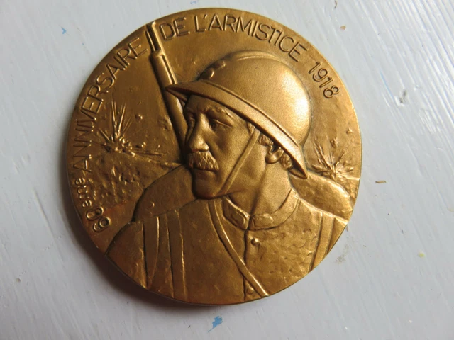 Médaille En Bronze – 10ème Anniversaire Du R.P.R. 1976-1986 – Médailles Françaises