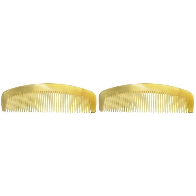 2 Count Woman Anti-static Comb Fine Hair Combs Without Handle