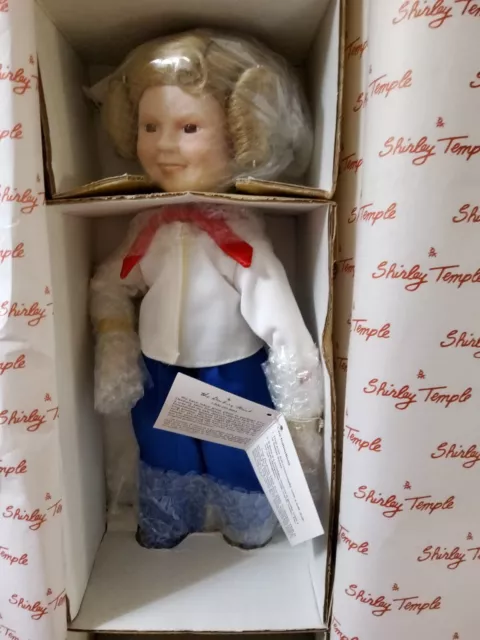 Vintage Shirley Temple Captain January Dolls of the Silver Screen Danbury Mint