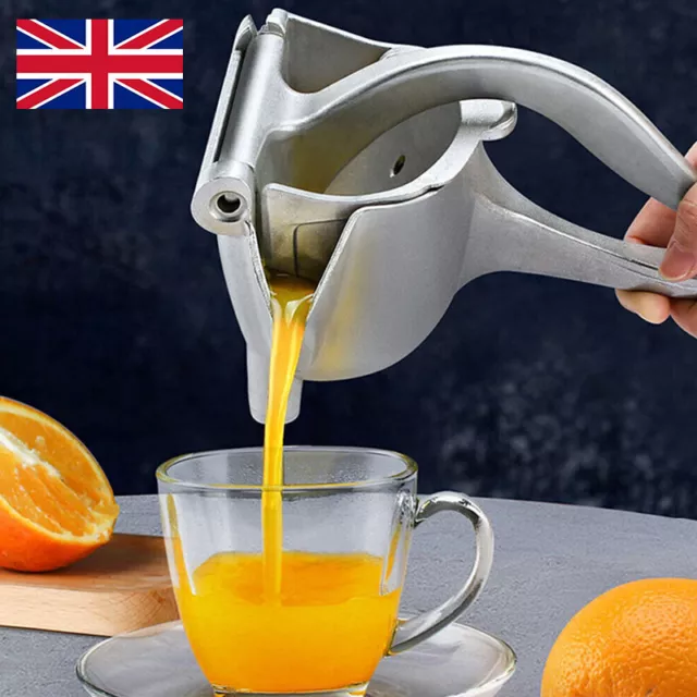 Aluminum Alloy Manual Juicer Hand Lemon Juice Squeezer Fruit Press Extractor S