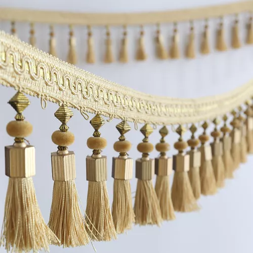 1M Curtain Tassel Fringe Trim Fabric Sewing Crafts DIY Ribbon Sewing Upholstery 8