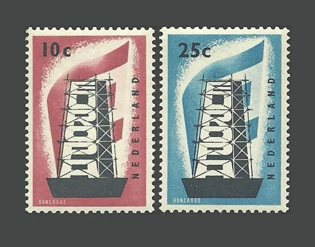 Netherlands Stamps 1956 EUROPA Stamps - MH