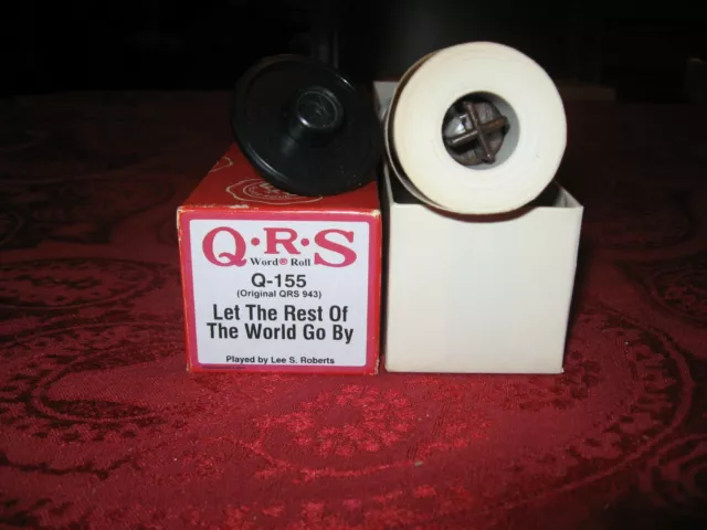 Let The Rest Of The World Go By-QRS Player Piano Roll #Q-155: Hear It Play!