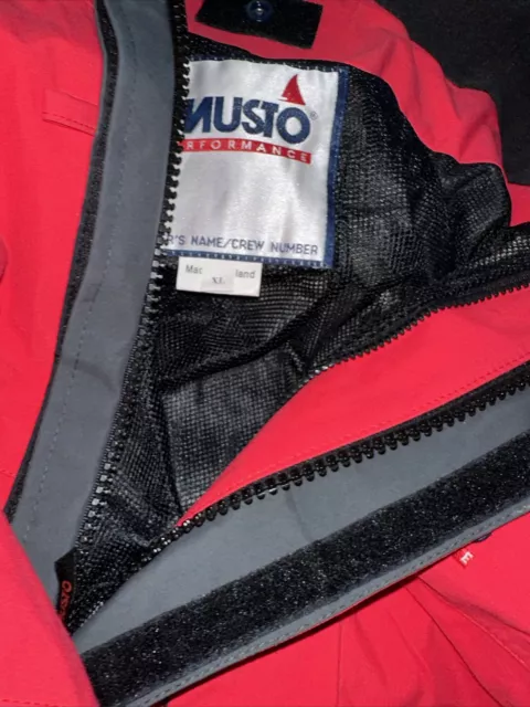 MUSTO MPX GORE-TEX Offshore Sailing Jacket Adult XL Yacht Reflective ...