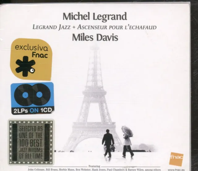 Michel Legrand Legrand Jazz + Ascenseur Pour L'echafaud CD Europe Fnac 2009