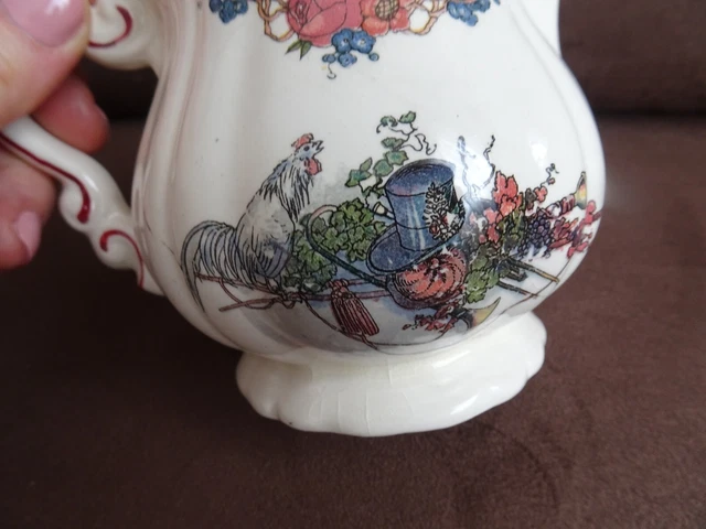 Ancien pot à lait du service alsacien Obernai Sarreguemines 3