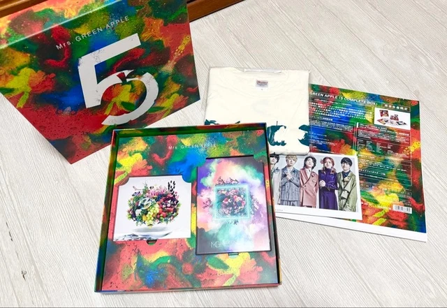 MRS. GREEN APPLE 5 Complete Box CD DVD Blu-ray L size used $747.01