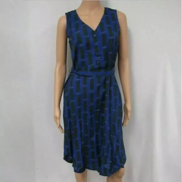 Anthropologie Dress Small Corey Lynn Calter Blue Green Sleeveless