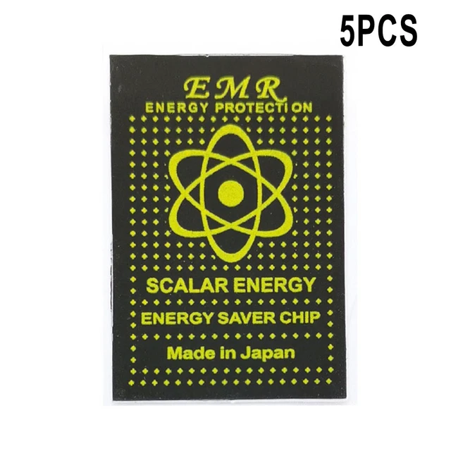 Stay Safe dalle radiazioni EMF con 5X patch di protezione dell'energia quantisti