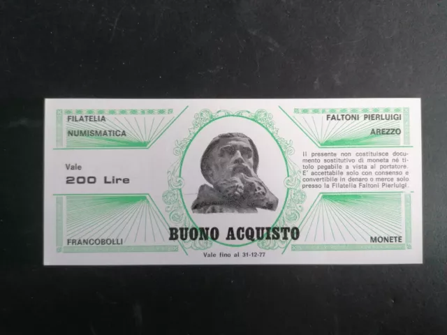 Buono Di Acquisto Filatelia Fantoni Pierluigi Arezzo 2