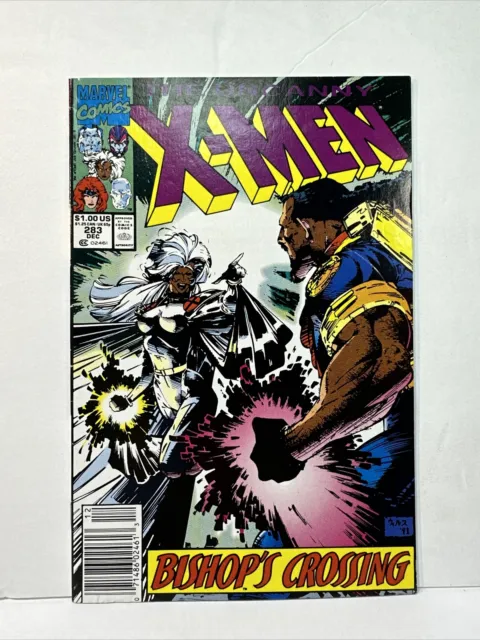 The UNCANNY X-MEN #283 1991 Marvel Newsstand 1st Full App Bishop   VF 8.0
