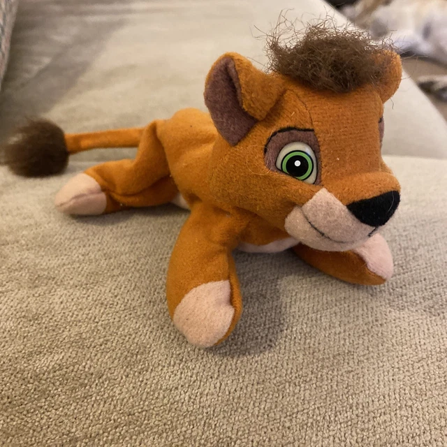 DISNEY THE LION King 2 Simba's Pride Bean Bag Applause Kovu Plush 8