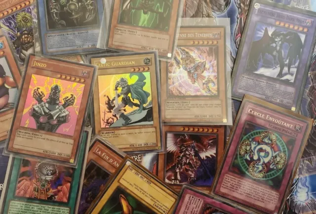 Yu-Gi-Oh! Lot de 50 cartes + 5 Rares Et 3 Holographiques / Collection 2002-2012