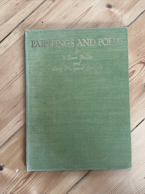Herbert Davis Richter SIGNED Paintings & Poems Margaret Sackville 1944 Herbert Davis Richter SIGNED Paintings & Poems Margaret Sackville 1944