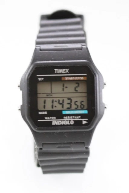 Montre Timex Calculator Noire - Homme - Neuf Sans étiquette