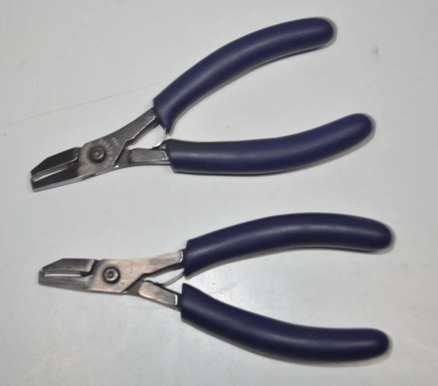 Lot of 2 Swanstrom S205B Stand-Off Shear Wire Cutter .040 - No Spring Return