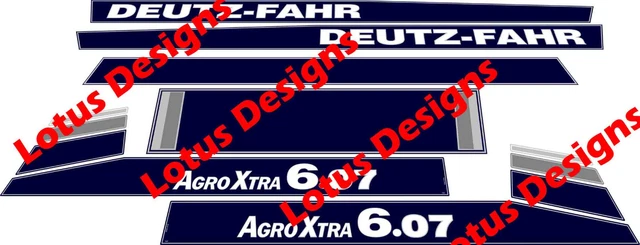 DEUTZ 10006 AUFKLEBER Emblem Sticker Haubenaufkleber Schriftzug Silber EUR 14,40 - DE