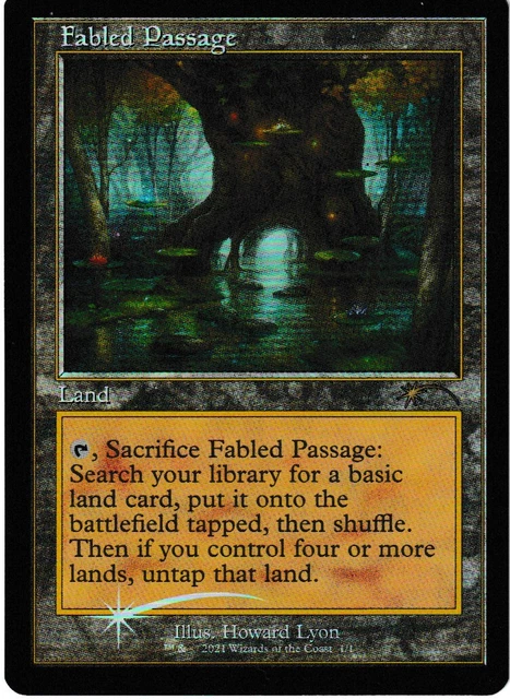 Mtg Fabled Passage Foil Promo Rare Eur 1 50 Picclick Fr