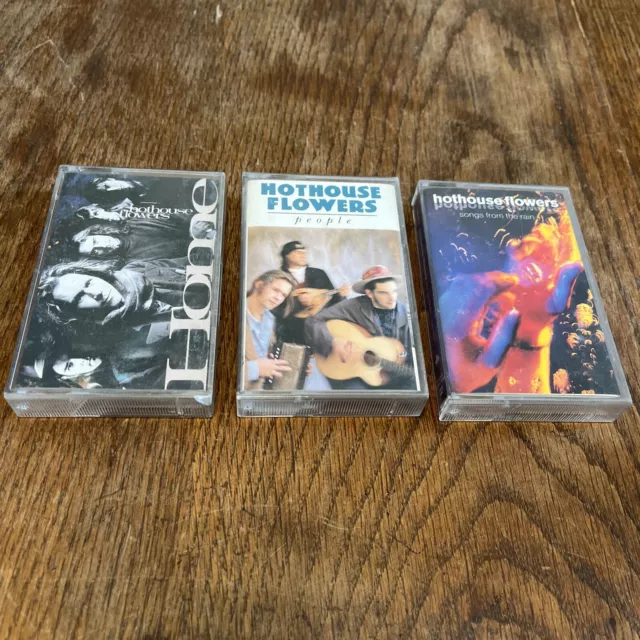 Hothouse Flowers Cassette Bundle X3 Songs From The Rain People Home