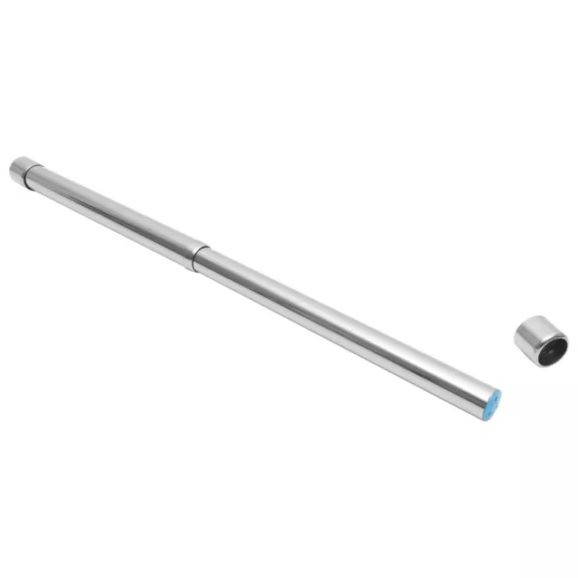 Adjustable Stainless Steel Closet Rod with Extender - Heavy Duty Tension Bar
